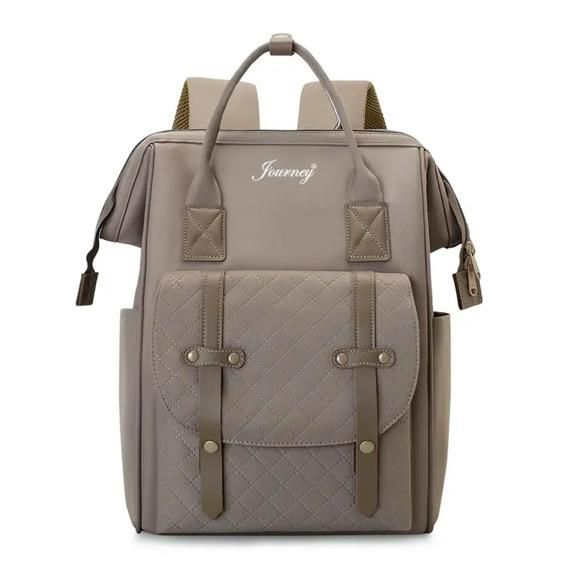 Mummy’s care bag backpack, stylish  large nappy baby bag with stroller straps